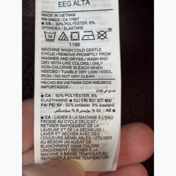 Old Navy XXL Tall Stretch Tech Go H20 Water Repellent Utility Jogger Pants Brown - Picture 8 of 9